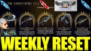 New Warframe 1999 Summer! Incarnons And Archon Shards! Warframe Weekly Reset