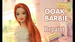 2019 Ooak Barbie doll by Nerea Pozo (fashionista) Custom repaint doll