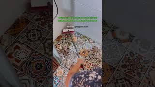 Folyo yer kaplama  #home #diy #dekorasyonfikirleri #homedecor