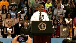 President Obama Speaks on Student Loan Interest Rates in North Carolina