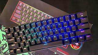 Redragon K530 PRO Draconic Mechanical Keyboard Unboxing & Review - ASMR