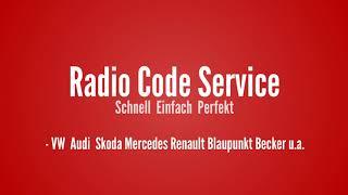 Bosch Radio Code Radiocode Unlock Mercedes Fiat Ford BP Alfa Romeo