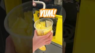 Superstore’s fresh cut pineapple machine!