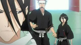 bleach 142 - энциклопедия шинигами (Зараки+Бьякуя).avi