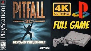 Pitfall 3D: Beyond the Jungle | PS1 | 4K60ᶠᵖˢ UHD| Longplay Walkthrough Playthrough Full Movie Game