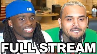 Kai Cenat & Chris Brown FULL STREAM!