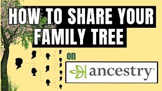 Sharing Your Ancestry.com Tree