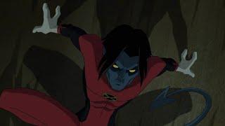 Nightcrawler - All Powers Scenes | (Wolverine and the X-Men)