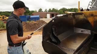 Watch how easy it is to clean an asphalt paver with PavePro