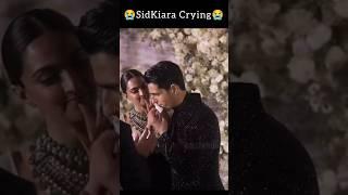 SIDKIARA Crying - क्यूं रोने लगे Sid और Kiara? #sidkiara #kiaraadvani #sidharthmalhotra #shorts