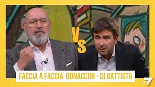 Di Battista - Bonaccini a confronto a DiMartedì