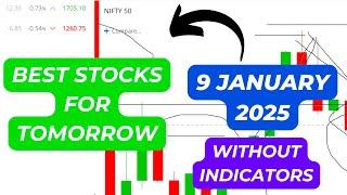 intraday stocks for tomorrow 9 january 2025 | Darshan Tech