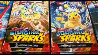 Opening 1,000 Pokemon Surging Sparks Booster Packs