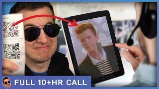 Furious Scammer Expected $15,000 - I Rick Rolled Him Instead - [full 10hrs]