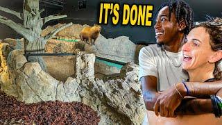 Crew Reacts To Our Huge Changes At The Aquarium!