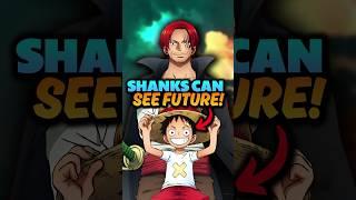 Shanks can see Future THEORY! One Piece Explained #onepiece #shorts