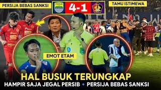 HAL BUSUK TERUNGKAPHampir Saja Jegal Persibwoooowww..Persija Bebas Dari Sanksi Berat