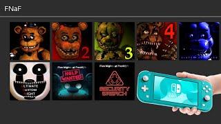 Five Nights at Freddys,Sister Location,Freddy Fazbear's Pizzeria Simulator,HelpWanted,SecurityBreach