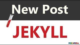 How to edit and add new posts in Jekyll blog online -  Jekyll Tutorial 8