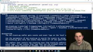 Understanding PowerShell CmdLet Syntax : PSB E04