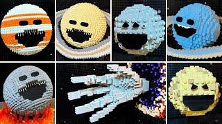 LEGO The Moon Woke up VS Saturn Woke up VS Jupiter Woke up VS Uranus Woke up VS Giant Alien