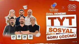 ÜçDörtBeş All Star ve EnDeneme Kulüp Özel Deneme| Aralık 2024 - Sosyal Bilimler