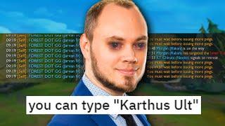 "Just type Karthus ult" Meme