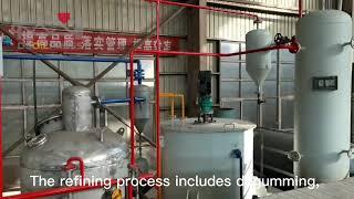 Edible oil Refinery (refining) and Fractionation ( dewaxing) machine