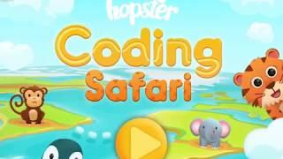 Coding game for young kids: Hopster Coding Safari