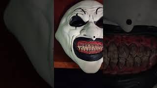 SPIRIT HALLOWEEN ART THE CLOWN TERRIFIER COSTUME MASK REHAUL!!