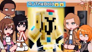 || NTR || Kokujin no tenkousei react to Hiroki as AJTHEBOLD [] Minecraft || Gacha React