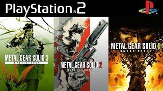 All Metal Gear Games on PS2