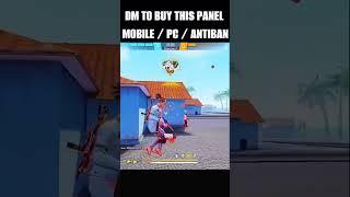 Free fire magic bullet and headshot config  fire NPC  Name  magic  panel new paid ob47 #training