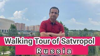 walking Tour Stavropol Russia| Koe e Kaf| walking tour 4k