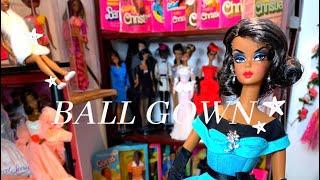 Silkstone Ball Gown Black Barbie (Black Silkstone BFMC dolls)