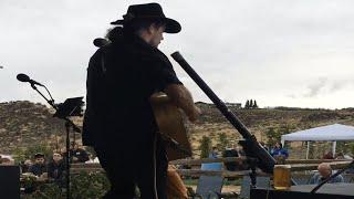 Blake Noble doing his Didgeridoo