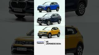 Japanese SUVs vs Taigun | Volkswagen Taigun FAQ #12