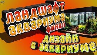 Оформление аквариума 72л.