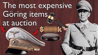 TOP 10 of the most expensive HERMANN GÖRING Items ever offered at Auction