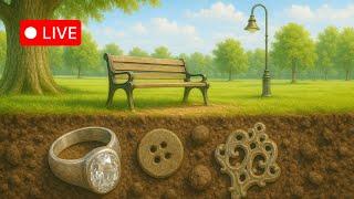 Metal Detecting Park Relics & a Huge Silver Ring!
