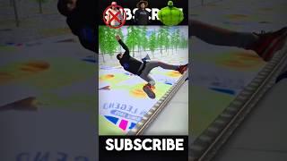 ALL CHARACTERTRAIN WITH JUMP CHALENGEZOMBIFRANKLININDIA BIKE DRIVING 3D #shorts #gaming #gta
