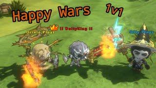 Ocielo vs Gamers: Happy Wars 1v1, with II DeityKing II