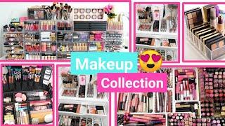 Organizing My ENTIRE Makeup & jewellery Collection |  My makeup collection & storage 2021||