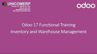 Odoo 17 | Inventory & Warehouse Management | Odoo 17 Community | Inventory Overview