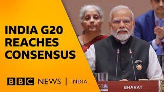 The G20 joint declaration and key takeaways … in 90 seconds | BBC News India