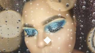 Blue Eye Glitter Eyeshadow Makeup