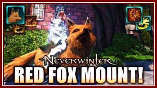 NEW Red Mountain Fox Mount! (bonus recharge) Do Heart Artifacts Stack? (icons yes) - Neverwinter M29