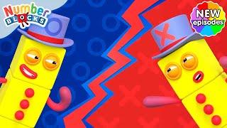 Grid Games Galore | Series 7 | Learn Times Tables | Learn to Count | Numberblocks