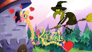 Rapunzel and the Witch  Cool School Cartoons for Kids