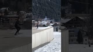 snow parkour️